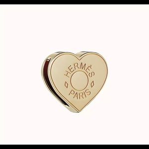 Hermes twilly mini coeur (heart) scarf ring